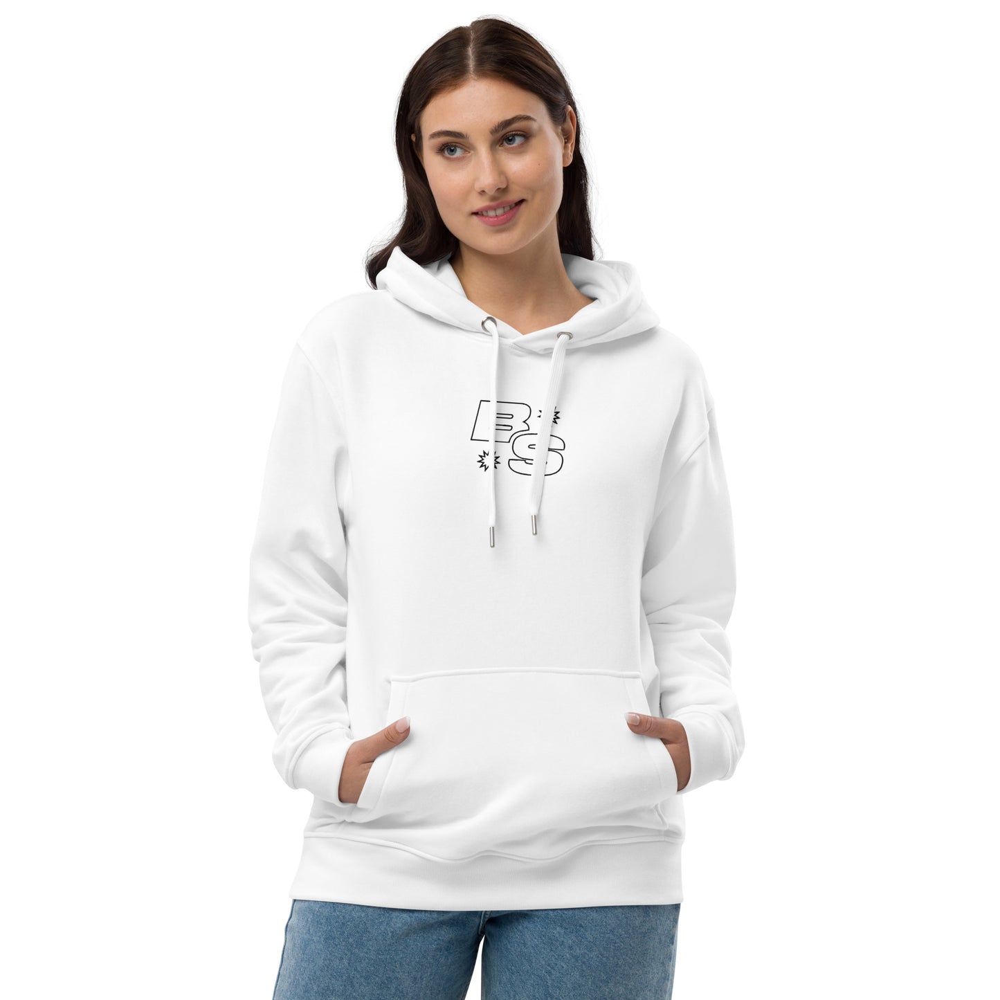 BS Starburst White Hoodie