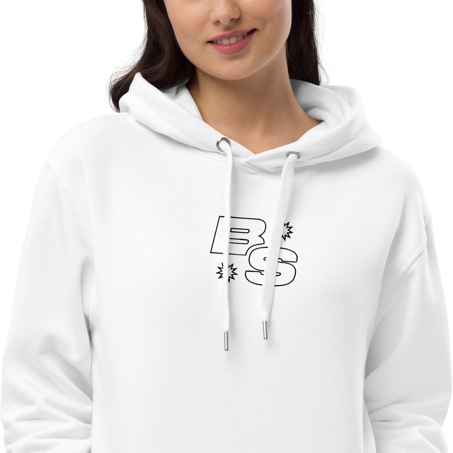 BS Starburst White Hoodie